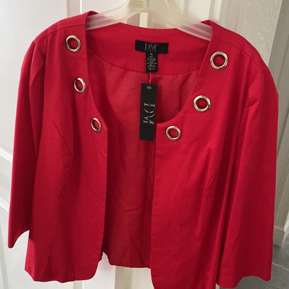 ❤️ NWT Red lightweight lined jacket - Picture 7 of 7